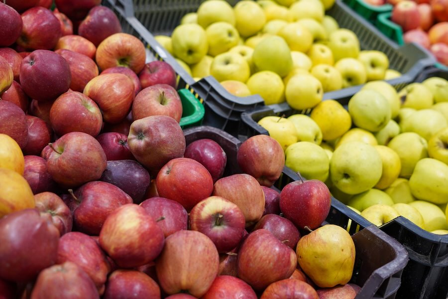 Frutas y verduras locales