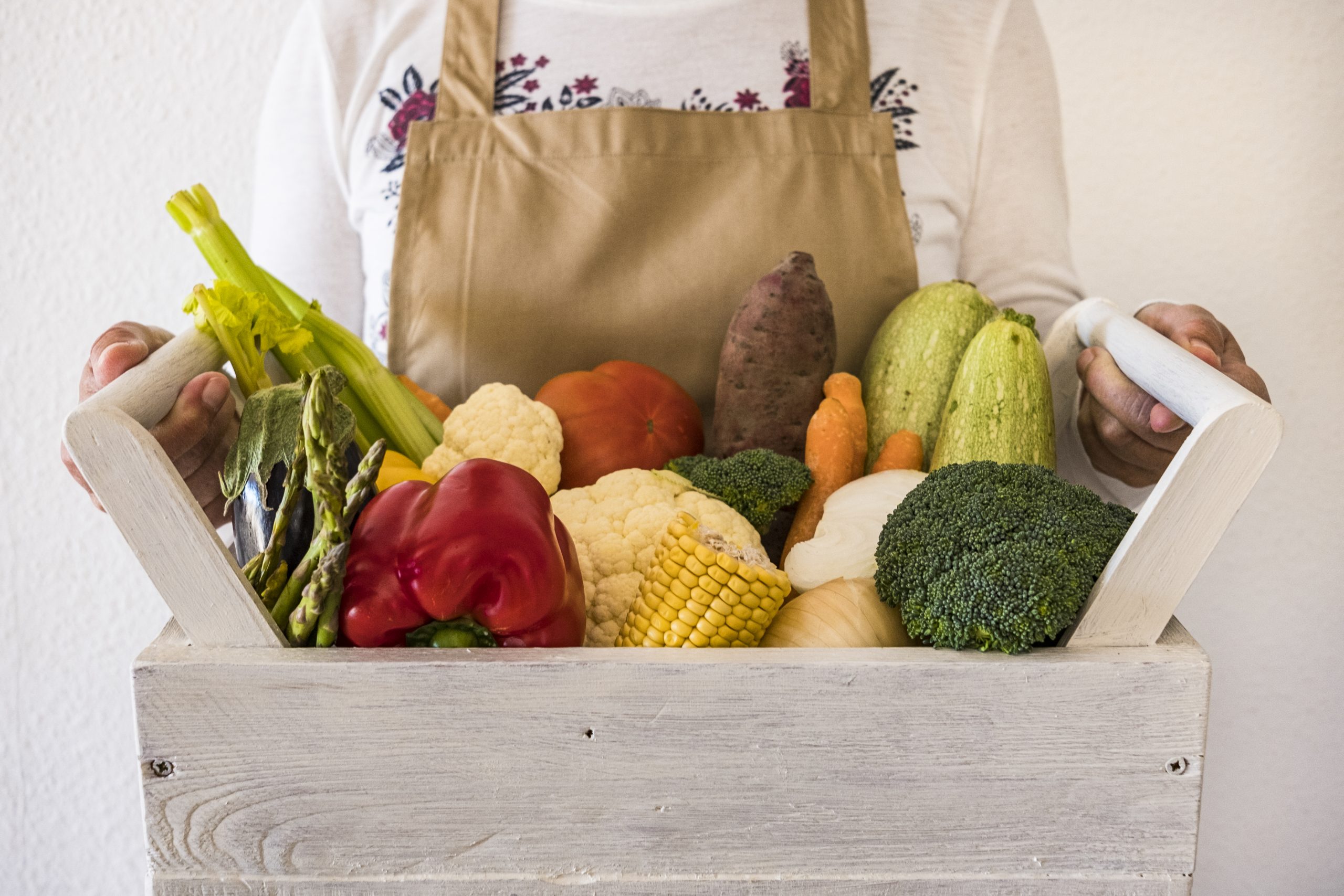 Frutas y verduras locales